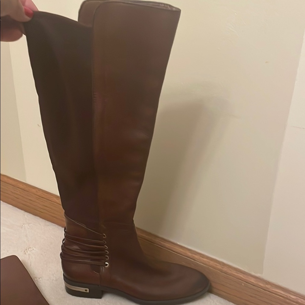 Vince Camuto Brown Over the Knee Boots
